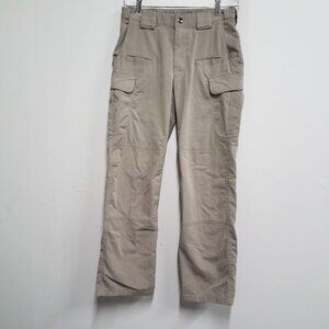 5.11 Tactical Stryke Pants Mens 28x30 Khaki Flex-Tac Caro Pants 74369-055